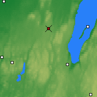 Nearby Forecast Locations - Kymbo - Mapa