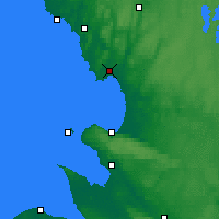 Nearby Forecast Locations - Halmstad - Mapa