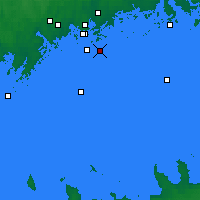 Nearby Forecast Locations - Isosaari - Mapa