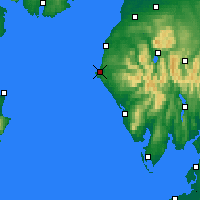 Nearby Forecast Locations - Whitehaven - Mapa