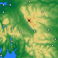 Nearby Forecast Locations - Pennines - Mapa