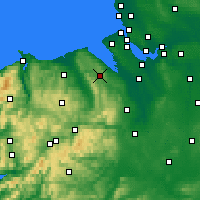 Nearby Forecast Locations - Mold - Mapa