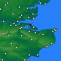 Nearby Forecast Locations - Sheerness - Mapa