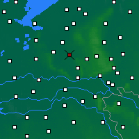 Nearby Forecast Locations - Barneveld - Mapa
