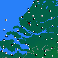 Nearby Forecast Locations - Geulhaven - Mapa