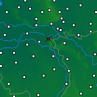 Nearby Forecast Locations - Nijmegen - Mapa
