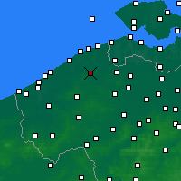 Nearby Forecast Locations - Bruggy - Mapa