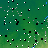 Nearby Forecast Locations - Lommel - Mapa