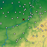 Nearby Forecast Locations - Lutych - Mapa