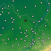 Nearby Forecast Locations - Kleine-Brogel - Mapa