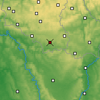 Nearby Forecast Locations - Buzenol - Mapa