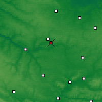 Nearby Forecast Locations - Méaulte - Mapa