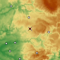 Nearby Forecast Locations - Cassagnes - Mapa