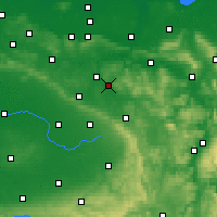 Nearby Forecast Locations - Bad Salzuflen - Mapa