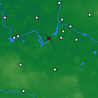 Nearby Forecast Locations - Postupim - Mapa