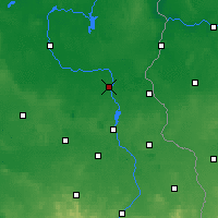 Nearby Forecast Locations - Chotěbuz - Mapa