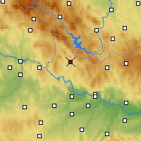 Nearby Forecast Locations - Rohrbach - Mapa