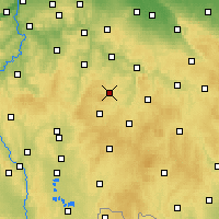 Nearby Forecast Locations - Chýstovice - Mapa