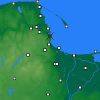 Nearby Forecast Locations - Gdyně - Mapa