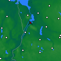 Nearby Forecast Locations - Štětín - Mapa