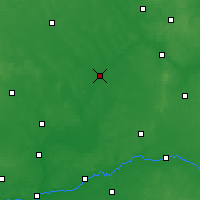 Nearby Forecast Locations - Ostrolenka - Mapa
