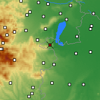 Nearby Forecast Locations - Šoproň - Mapa