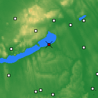 Nearby Forecast Locations - Siófok - Mapa