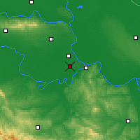 Nearby Forecast Locations - Surčin - Mapa