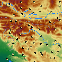 Nearby Forecast Locations - Občina Bled - Mapa