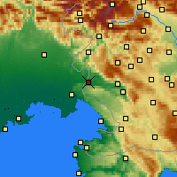 Nearby Forecast Locations - Městská občina Nova Gorica - Mapa