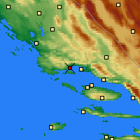 Nearby Forecast Locations - Kaštela - Mapa