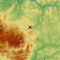 Nearby Forecast Locations - Kluž - Mapa