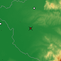 Nearby Forecast Locations - Temešvár - Mapa