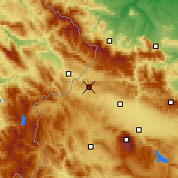 Nearby Forecast Locations - Dragoman - Mapa