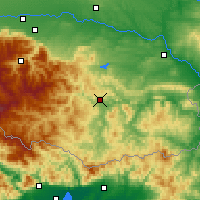 Nearby Forecast Locations - Kardžali - Mapa