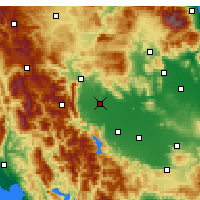 Nearby Forecast Locations - Trikala - Mapa