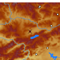 Nearby Forecast Locations - Elazığ - Mapa