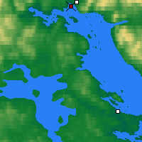 Nearby Forecast Locations - Kandalakša - Mapa