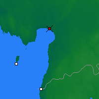 Nearby Forecast Locations - Pärnu - Mapa