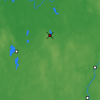 Nearby Forecast Locations - Sjanno - Mapa