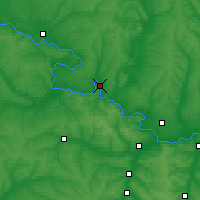 Nearby Forecast Locations - Izjum - Mapa