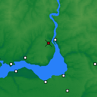 Nearby Forecast Locations - Záporoží - Mapa