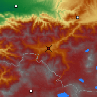 Nearby Forecast Locations - Achalciche - Mapa