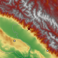 Nearby Forecast Locations - Zaqatala - Mapa