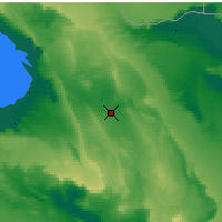 Nearby Forecast Locations - Chagyl - Mapa