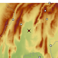 Nearby Forecast Locations - Bochtar - Mapa