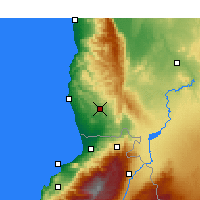 Nearby Forecast Locations - Safita - Mapa