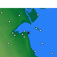 Nearby Forecast Locations - Salmiya - Mapa