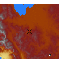 Nearby Forecast Locations - Mahábád - Mapa