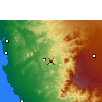 Nearby Forecast Locations - Miná - Mapa